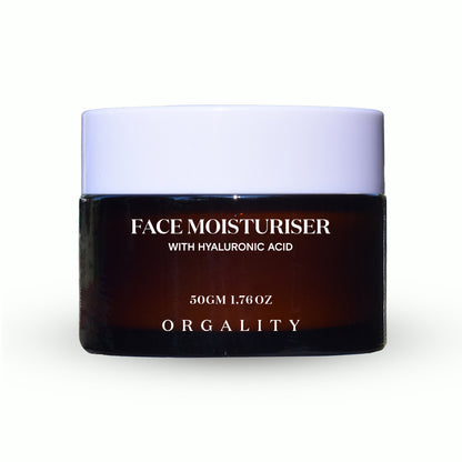 FACE MOISTURISER with HYALURONIC ACID