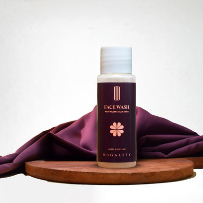 FACE WASH with NEEM & ALOE VERA